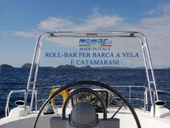 Roll bar per barca - gommoni