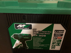 Avvitatore ad impulsi Hikoki MultiVolt WR36DB 1050 NM Nuovissimo