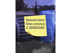 Riparazione cisterne plastica