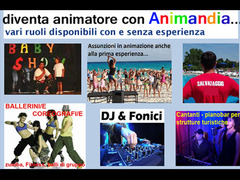 animatori vari ruoli anche prima esperienza
