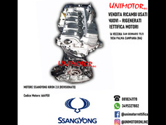 MOTORE SSANGYONG KIRON 2.0 (REVISIONATO)