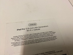 Prodotto ORIGINALE Apple iPad Pro 12.9 4th 256 GB Wi-Fi cellulare