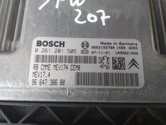 Centralina Peugeot 207 1.6 VTi Bosch 0261201505