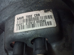 Cambio Ford Fiesta 1600 TDCI 2011 AA6R7002CBB