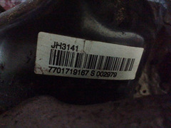 Cambio Renault Clio Modus 1500 DCI JH3141