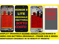 Display  Honor 8 Lite originale + batteria.