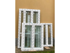 Infissi in PVC su misura, colore bianco