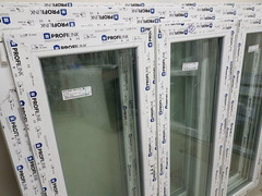 Infissi in PVC su misura, colore bianco