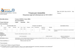 Visura catastale telematica