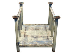 Pedane pallet porta barre sovrapponibili