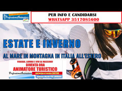 ANIMATORI ANCHE SENZA ESPERIENZA IN TUTTA ITALIA