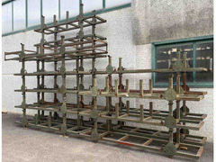 Pallet porta barre usati