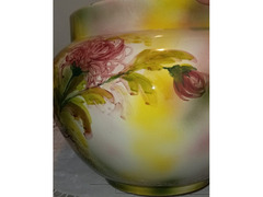 Grande  Cachepot in ceramica “La Vittoria” Mondovì anni '20