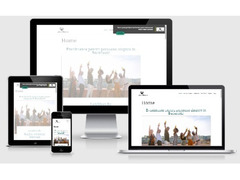 Sito web di presentazione per aziende all'inizio della strada