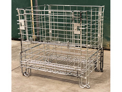 CESTE FILO METALLICO ZINCATE MEZZO MODULO