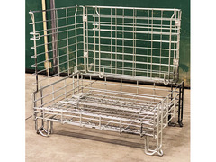 CESTE FILO METALLICO ZINCATE MEZZO MODULO