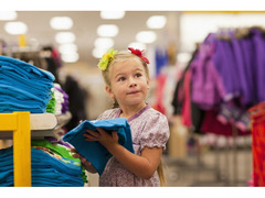 Commessa negozio abbigliamento bambini