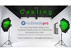 Casting Photoshoot per abbigliamento