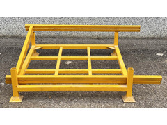 Pedane metalliche pallet con sponde sfilabili
