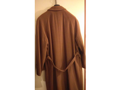 cappotto uomo in pura lana tg 54