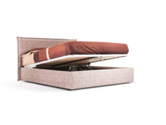 Letto contenitore con materasso