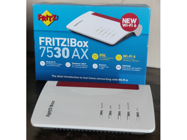 AVM FRITZ Box 7530 AX Wifi 6 NUOVO