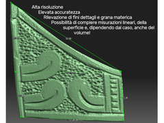 Scanner 3D a luce strutturata, alta qualità