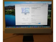 APPLE iMac 24 blu, SSD 512GB