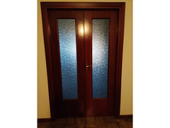 Porte in legno e vetro