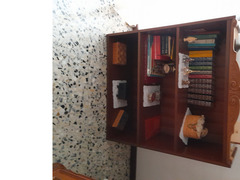 Libreria con letto