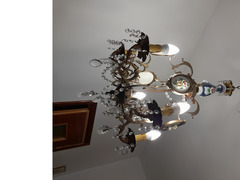 Lampadari ferro battuto