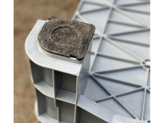 Contenitori plastici bins usati