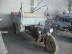 MOTOGUZZI ERCOLE 500CC CON CASSONE RIBALTABILE ANNO 1955/1956