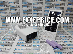 Telecamera doppio Focus size6K u-led pann solare