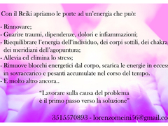 Trattamenti Reiki