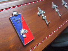 CARABINIERI Porta Calendario  TARGA Metallo