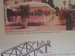 Gazebo in ferro da 8 mt. X 8
