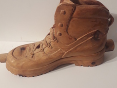 Scarpa  donna e uomo prototipi  giganti