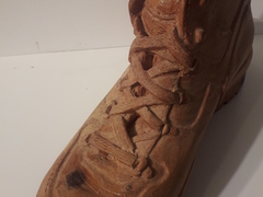 Scarpa  donna e uomo prototipi  giganti