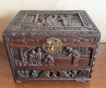 Bauletto  antico scrigno  portagioie orientale #2