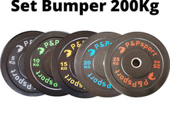 Set dischi Bumper 200kg