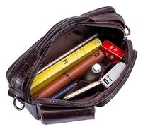 Borsa da Uomo/Unisex Retrò, in Cuoio