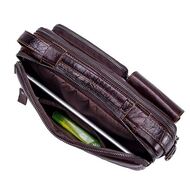 Borsa da Uomo/Unisex Retrò, in Cuoio