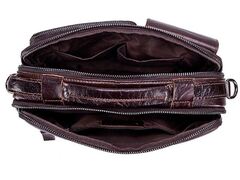 Borsa da Uomo/Unisex Retrò, in Cuoio