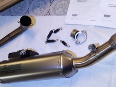 Vendo scarico MT125/YZF-R125 full titanio.