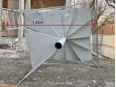 Scala a chiocciola per esterni
