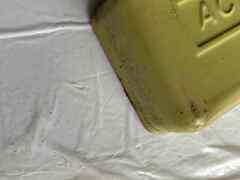 Cera solida verde pisello per Artigianato