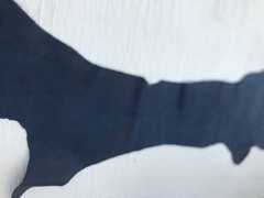 Pellame a vegetale stampa squama colore azzurro