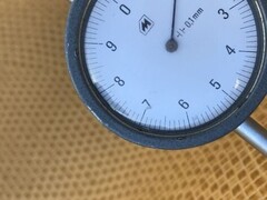Pelle stampa intreccio colore miele