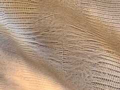 Pelle stampa lucertola colore camel